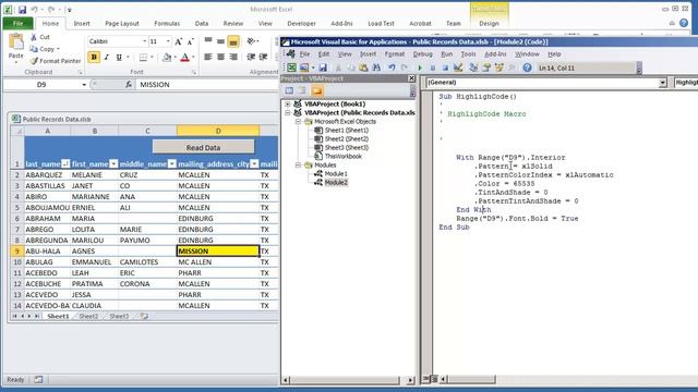 Highlight Item with Criteria without Conditional Formatting - Microsoft Excel 2010 VBA Programming смотреть онлайн