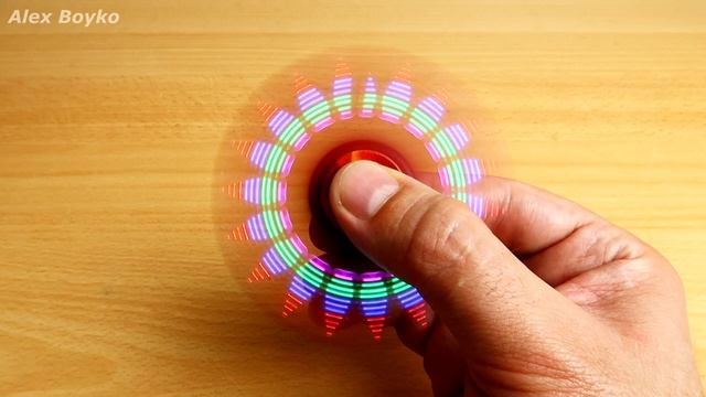Крутой LED спиннер с Алиэкспресс! alex boyko смотреть онлайн