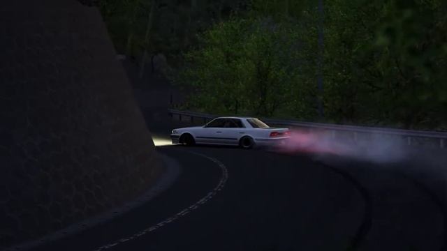 【Assetto Corsa】c33 LAUREL 峠ドリフト v1.1 смотреть онлайн