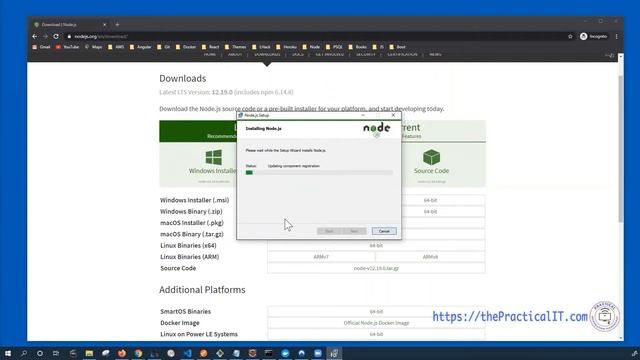Installing Node On Windows - Same with Mac also смотреть онлайн