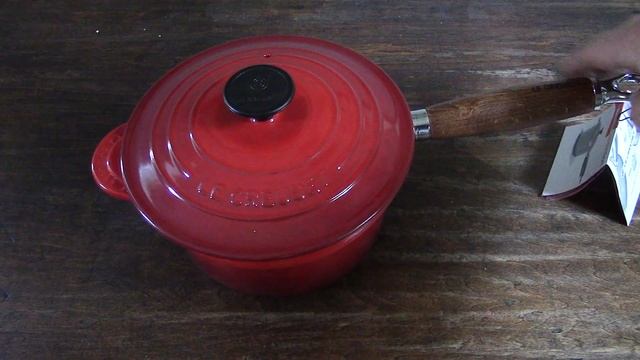 Le Creuset Heritage Saucepan In Cherry