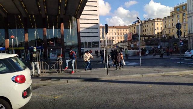 Вокзал Термини в Риме. Stazione Roma termini смотреть онлайн