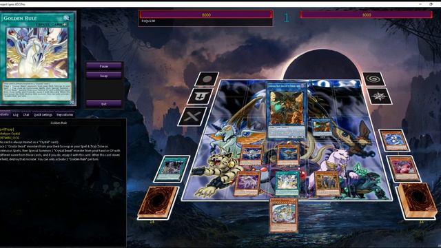 ADVANCED CRYSTAL BEAST | BASIC GOLDEN RULE COMBO (STUN BOARD + DRAW) смотреть онлайн