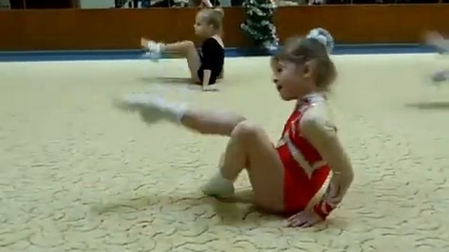 Гимнастика Лена Открытое занятие 26.12.2011 смотреть онлайн