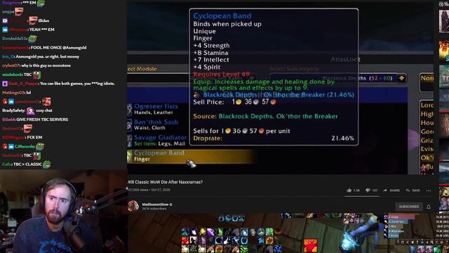 Asmongold Reacts to "Will Classic WoW Die After Naxxramas?" | By MadSeasonShow смотреть онлайн