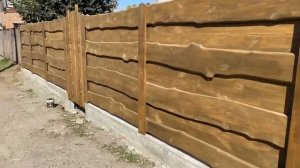 Супер!!! ЗАБОР ИЗ НЕОБРЕЗНОЙ ДОСКИ !!!!