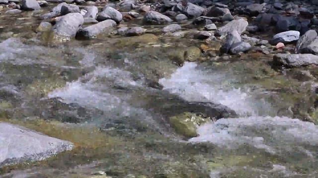 Горная река Кынгырга на курорте Аршан смотреть онлайн