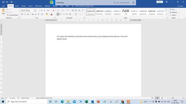 How to Enable Voice Typing in MS Word/MS Excel/Notepad, Online Forms || Windows 10 смотреть онлайн