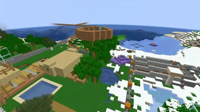 Minecraft | строительство дома на дереве смотреть онлайн
