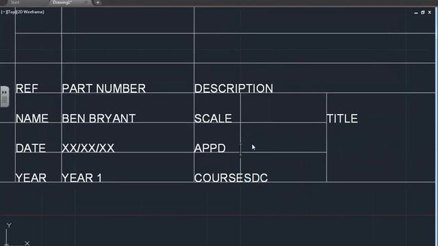 AutoCAD 2018 A3 Landscape Template Guide смотреть онлайн