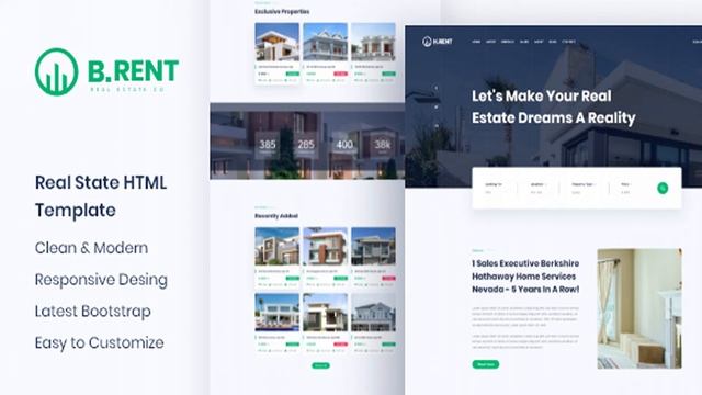 Bizrent - Property Real Estate HTML Template | Themeforest Website Templates and Themes смотреть онлайн