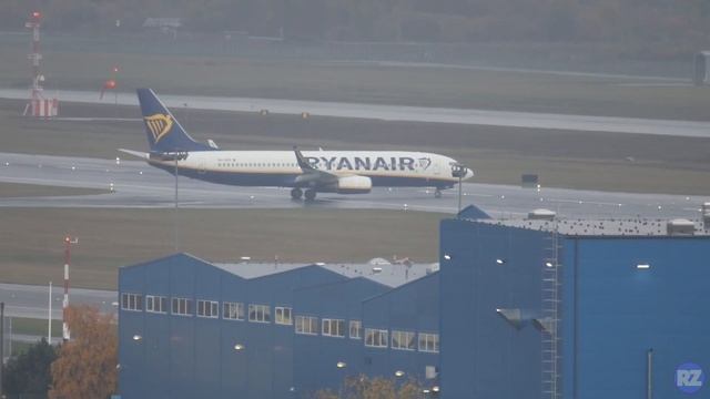 Plane Spotting Ryanair B737 (9H-QCR) Takeoff from Tallinn Airport 14.10.2022 смотреть онлайн