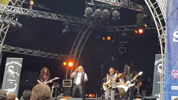 Scorpion tribute scorpions - spa tribute 2015