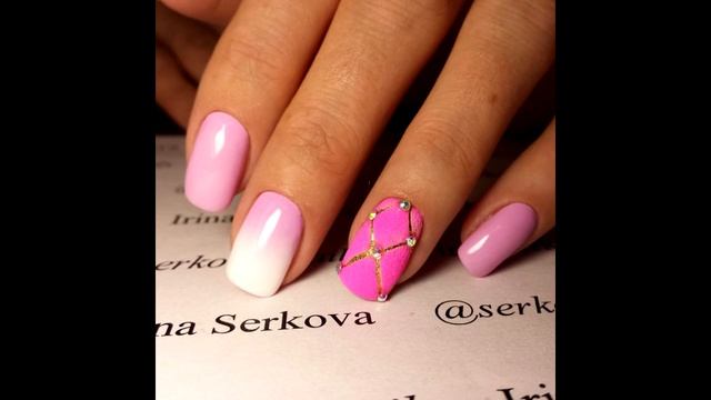 Бело розовое омбре на ногтях ? ИДЕИ МАНИКЮРА ? ДИЗАЙН НОГТЕЙ ??? HD смотреть онлайн