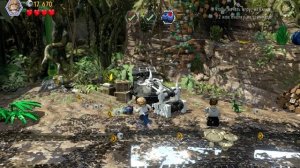 Lego jurassic world Прохождение Часть 18 - На свободе