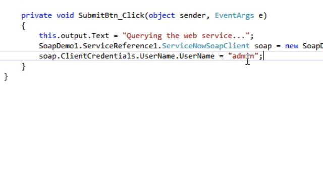 C# .NET Client consuming a ServiceNow SOAP Web Service смотреть онлайн