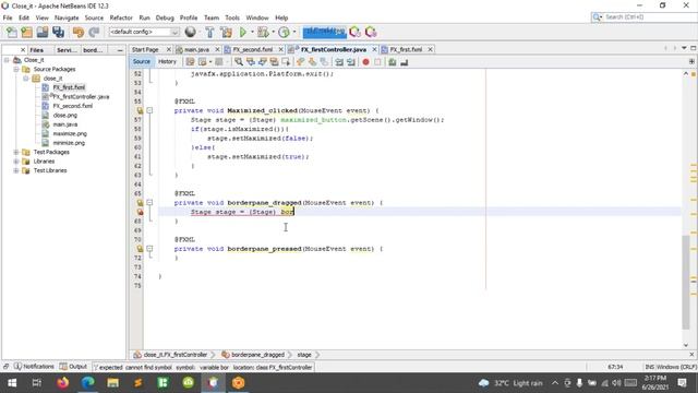 JavaFX Tutorial: How to drag undecorated window in JavaFX application смотреть онлайн