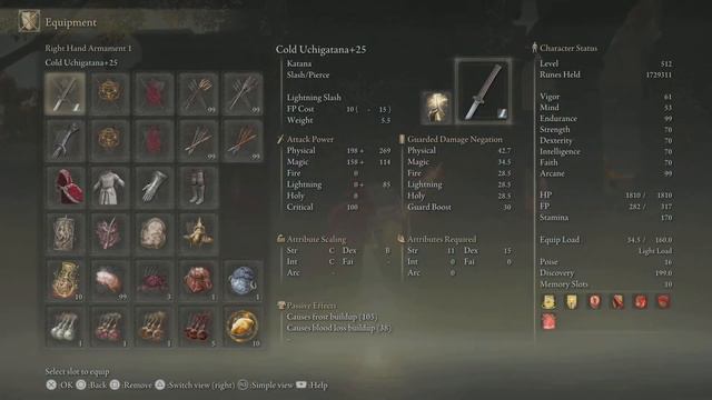 ELDEN RING AFFINITY WAR GLITCH: Ice Lightning Uchigatana (Better Dragonscale Blade) смотреть онлайн