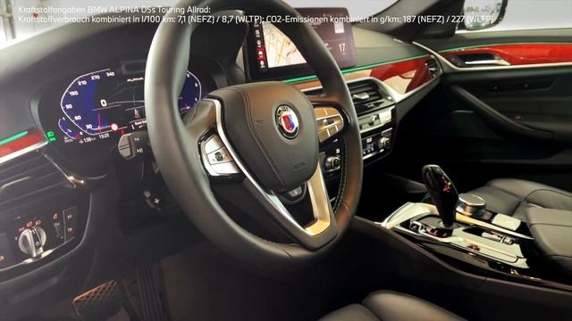BMW ALPINA D5s Touring in Alvitgrau metallic смотреть онлайн