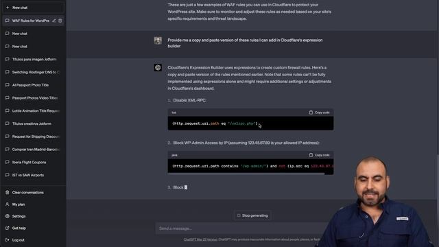 Boost Your WordPress Security With Cloudflare Firewall WAF & AI-Generated Rules