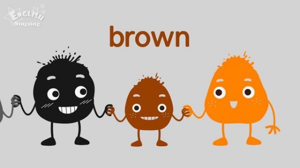 Kids vocabulary - Color - color mixing - rainbow colors - English educational video