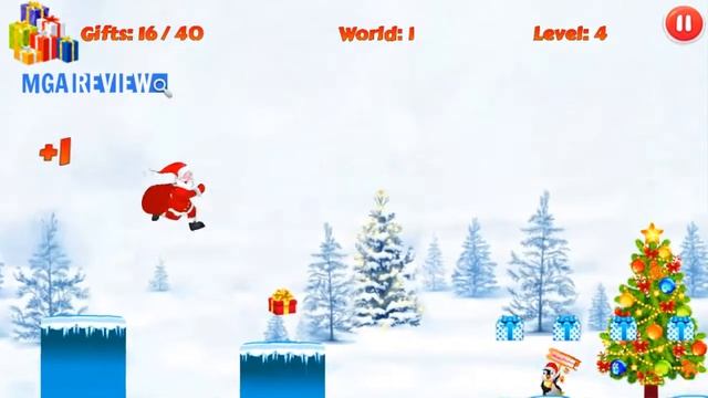 Christmas Santa Run GamePlay Android Mobile Review смотреть онлайн
