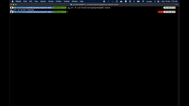 How to create database migrations using golang-migrate смотреть онлайн