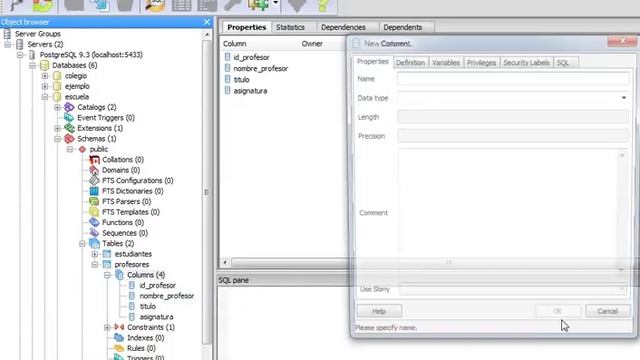 COMO AGREGAR COLUMNAS A UNA TABLA EN POSTGRES смотреть онлайн