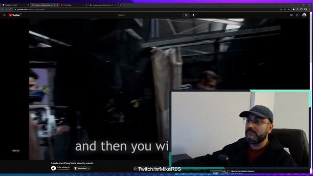 I made a terrifying home security system! | Mike Ros Reacts #react смотреть онлайн