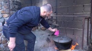 Осетинский суп. ЛЫВЖА.