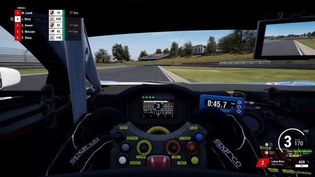 [1.8] Honda NSX Evo GT3 Hotlap @ Kyalami (1:39.602) Assetto Corsa Competizione + Setup смотреть онлайн