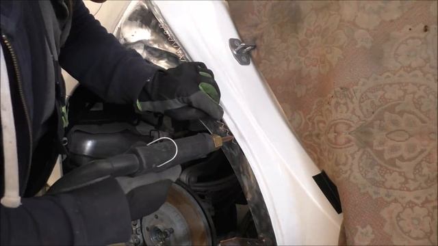 Mercedes C300. Body repair. Ремонт кузова. смотреть онлайн