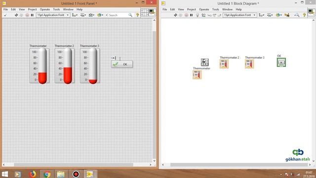 14 - DialogBox- LabVIEW DERSLERİ- Programming смотреть онлайн