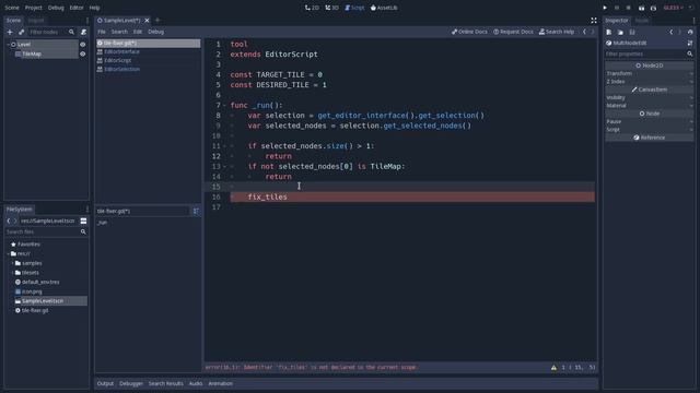 EditorScripts in #GodotEngine смотреть онлайн