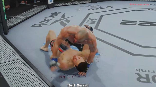 Chan Sung Jung Vs. Giga Chikadze : UFC 4 Gameplay (Legendary Difficulty) (AI Vs AI) (PS5) смотреть онлайн