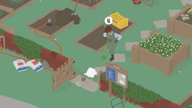 When A Nice Little Goose Becomes Very Evil in Untitled Goose Game смотреть онлайн