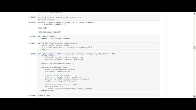What happened when I used a home made Logistic Regression function to predict on the Titanic datase смотреть онлайн