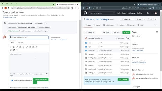 Simple tutorial of how to use Github and Android Studio for a project as team/group смотреть онлайн