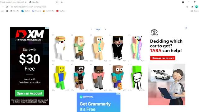 Dream is a noob minecraft skin? смотреть онлайн