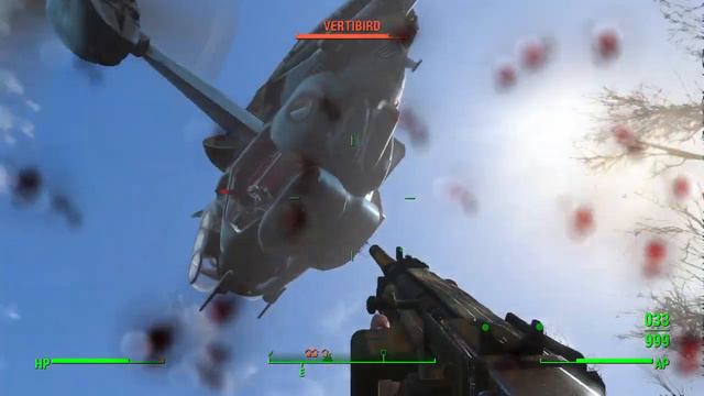 Destroying a vertibird смотреть онлайн