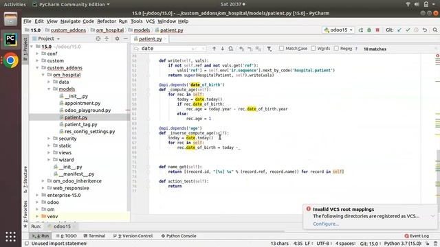99. How To Set Inverse Function For Computed Field In Odoo || Editable Compute Field In Odoo смотреть онлайн