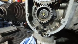 Разборка заклиненного двигателя мотоцикл Урал