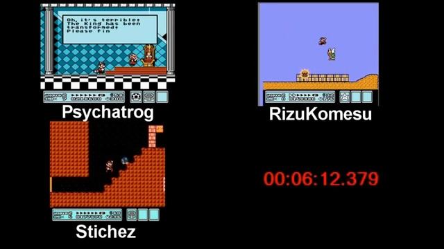 LPF Super Mario Brothers 3 Race | Round 2, Group 4 смотреть онлайн