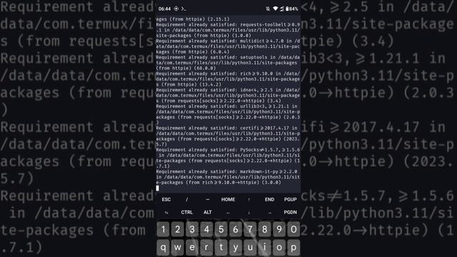 Request no terminal python смотреть онлайн