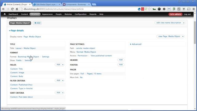 Drupal Bootstrap - 17 - Creating Article Views - Media Object Layout смотреть онлайн