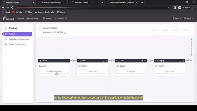 EasyStack Devops Service : How to Deploy Wordpress in Kubernetes Using Pipeline ( CI/CD) смотреть онлайн
