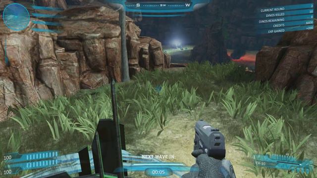 Отстреливаемся от ДИНОЗАВРОВ в игре Orion•DinoHorde . смотреть онлайн