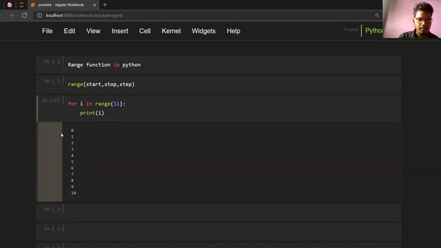 Range Function in Python смотреть онлайн