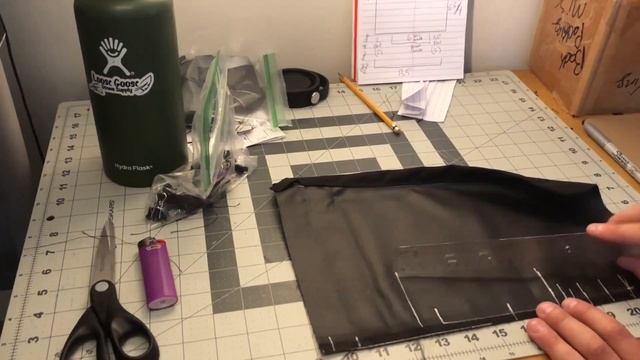 How to make an Ultralight Backpack (Episode 1) Pattern and Side Pockets | DIY | MYOG смотреть онлайн