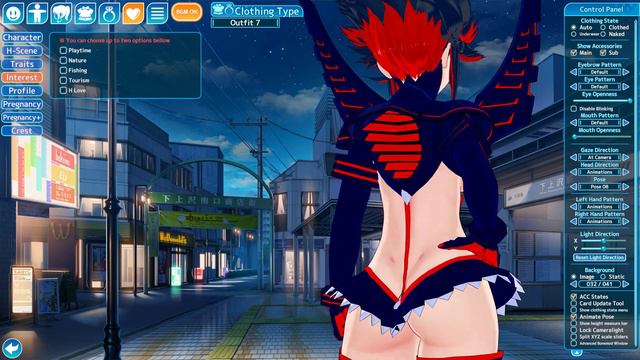 Koikatsu Sunshine Ex: Looking At Ryuko Matoi (Bouncing)